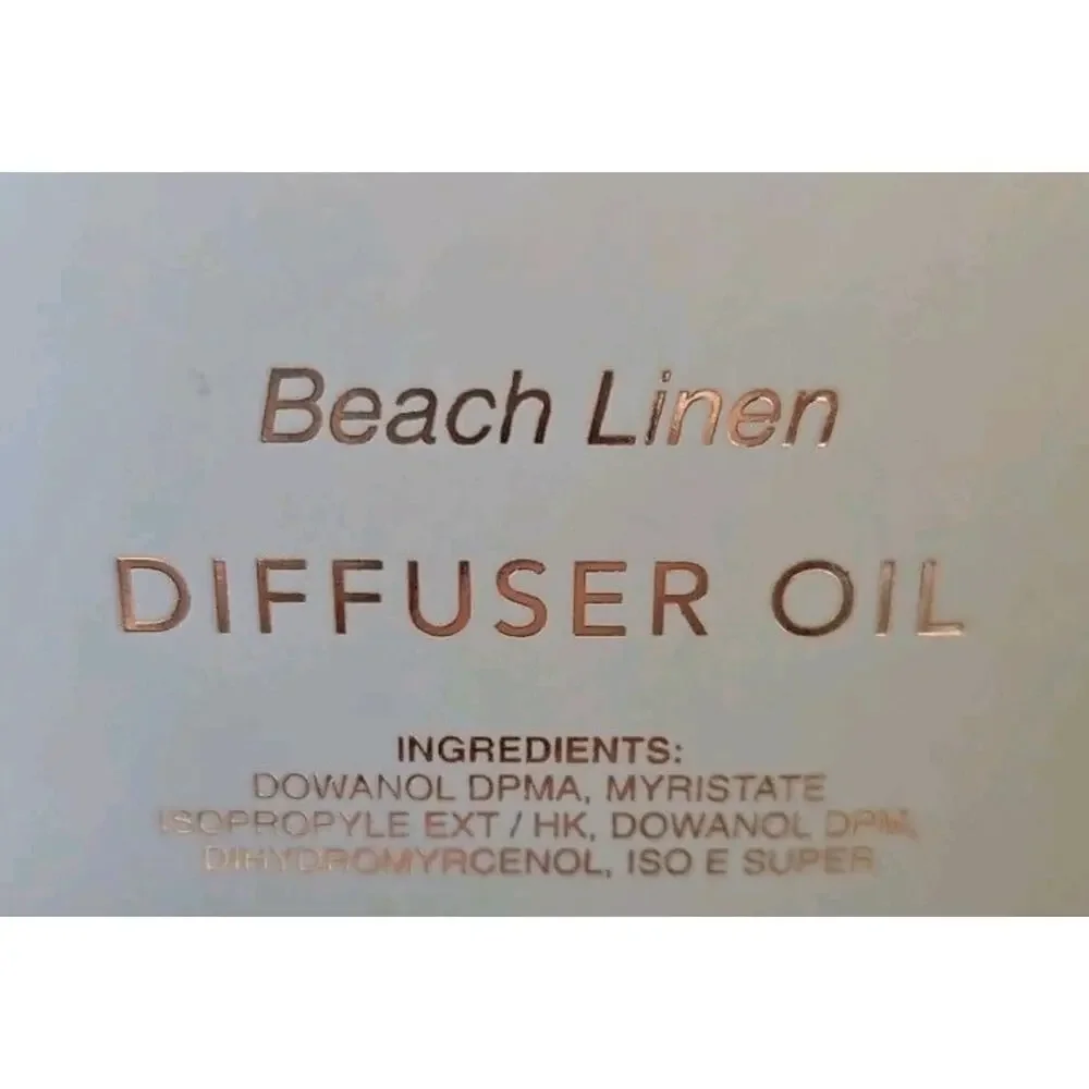 Sand and Fog Diffuser Oils Linen Spray Diffuser Oils